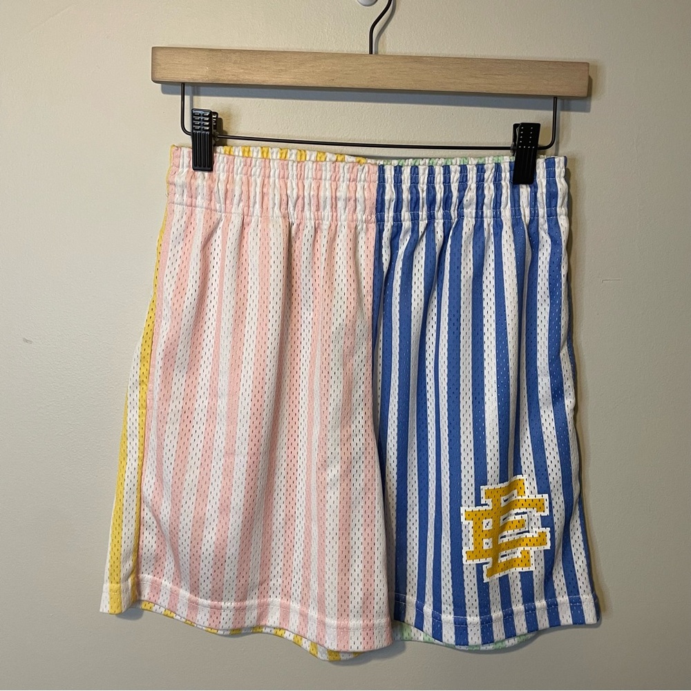 Eric Emanuel Basic/Core Stripes Shorts - image 1